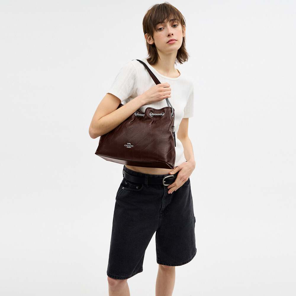 Coach Outlet Evelyn Shoulder Bag With Quilting